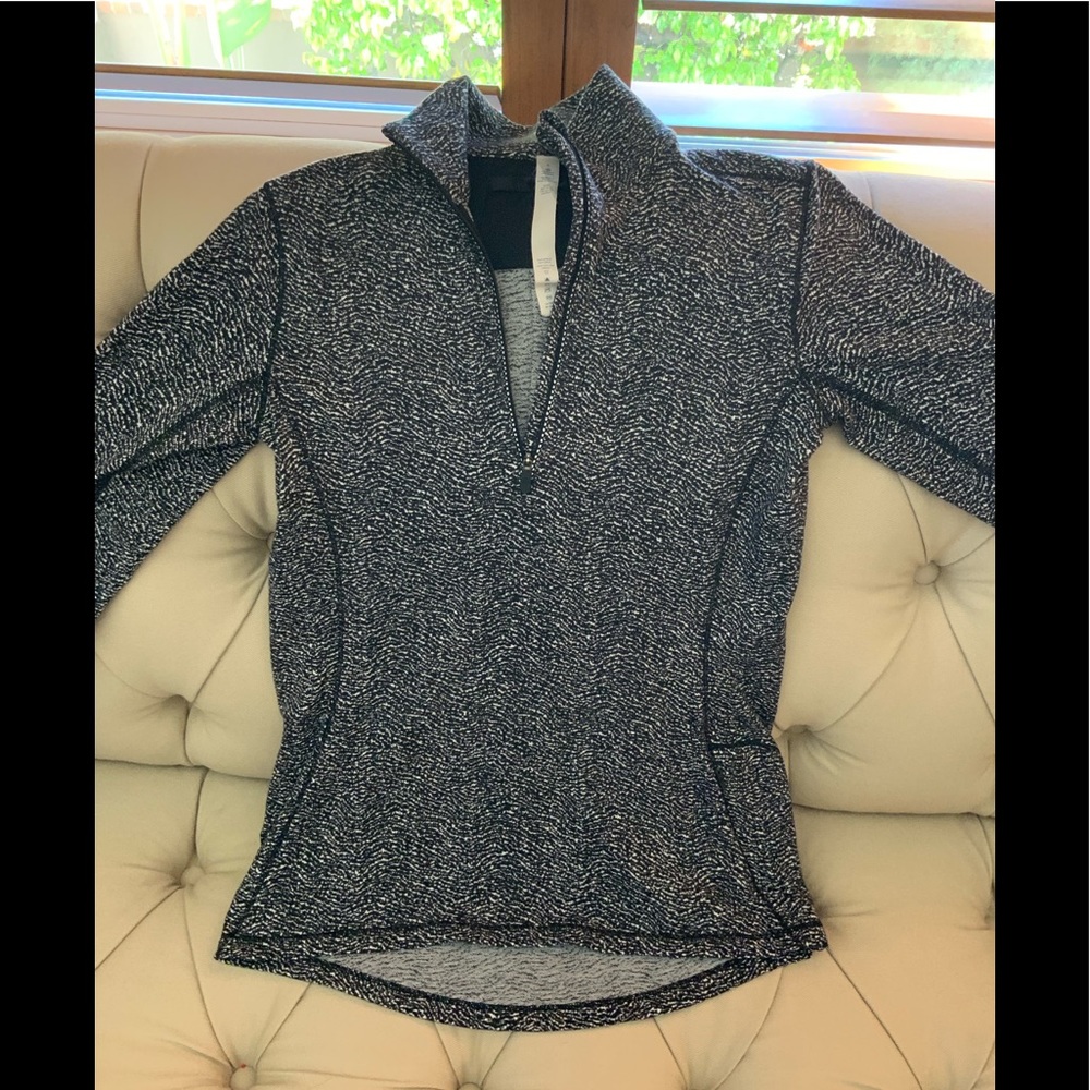 Half zip top